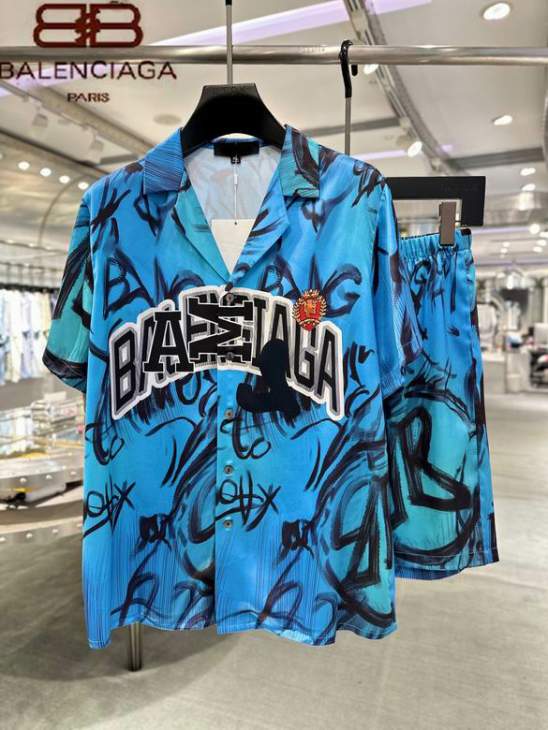 Picture of Balenciaga Shirt Pant Suits _SKUBalenciagaM-3XL24cn4219964
